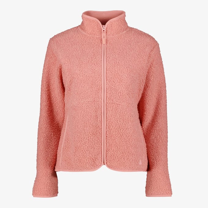 Mountain Peak dames outdoor fleece vest roze - Maat L