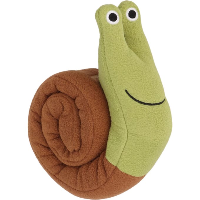 Slak Piepend Hondenspeelgoed Polyester Bijt Puzzel Interactief Puppy Kauwspeelgoed voor Honden beige