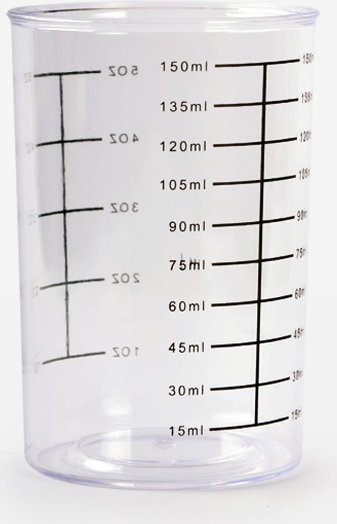 Bifull Probeta Graduada Vaso Medidor J63 150 ml