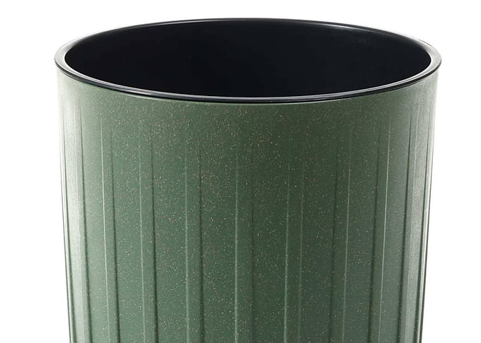 Stripped Eco Wood - Bloempot - Elegant design - Weerbestendig - Lichtgewicht