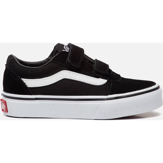 VANS YT Ward V (SUEDE - CANVAS)BLACK - WHITE - Sneakers - Unisex