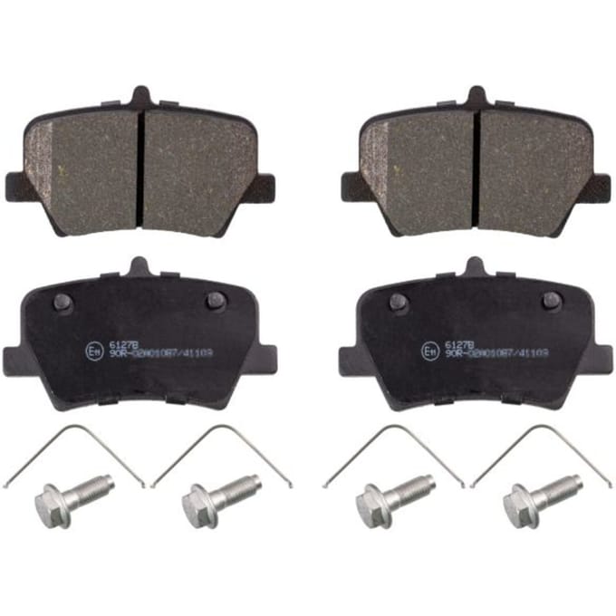 Remblokkenset, schijfrem BLUE PRINT ADF124232