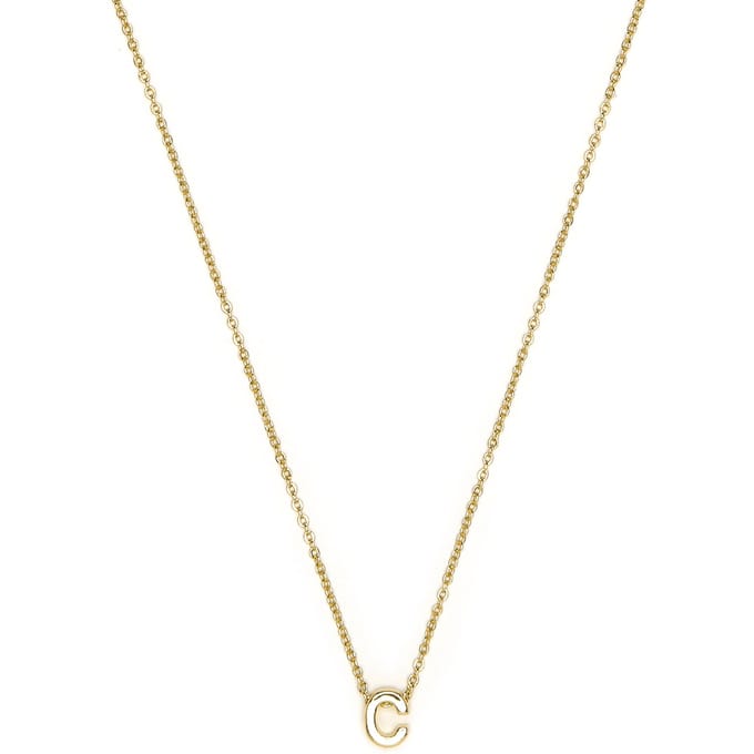 Luxenter Ketting met 18-karaats geelgouden afwerking - Alphabet