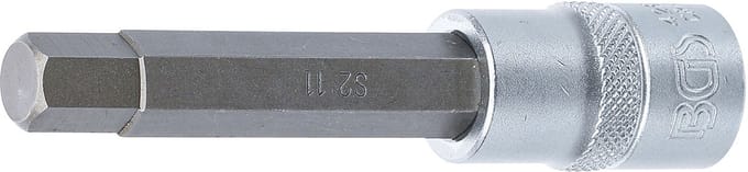 BGS Dopsleutelbit lengte 100 mm 1/2 INBUS 11 mm