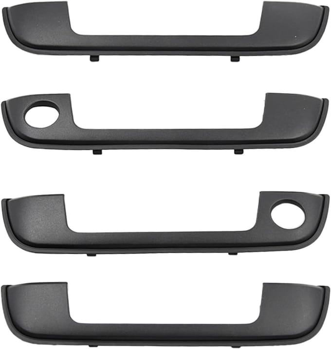 Mmgoqqt-Auto buitendeurgreep 51218122442 Zwarte deurgreepframe-afwerkingsset voor E36 E34 E32