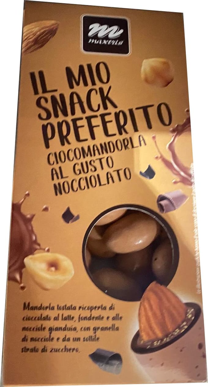 Amandes il mio snack confetti noisette 150g - maxtris