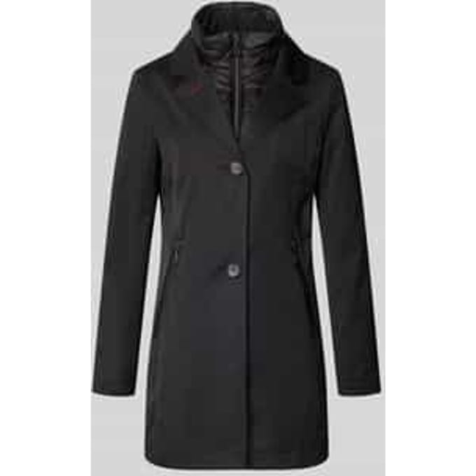 Lange jas met uitneembare bodywarmer-inzet