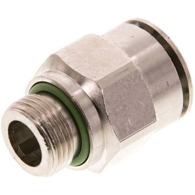 16mm x G3/8'' Messing Insteekfitting Buitendraad FKM