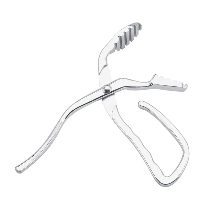 Anti scalding Oven Clip Pliers Grip Grabber for Hot Pot Plate Baking Tray Pan Dish gray