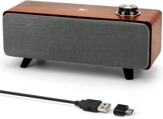 Bluetooth Soundbar voor PC en Laptops met Subwoofer (10W)