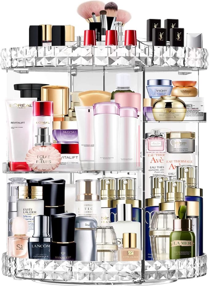 Kaptafel organizer – make up organizer
