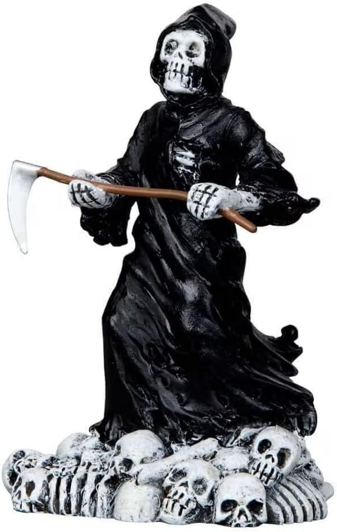 Griezelige Zeisfiguur voor Halloween en Scènes