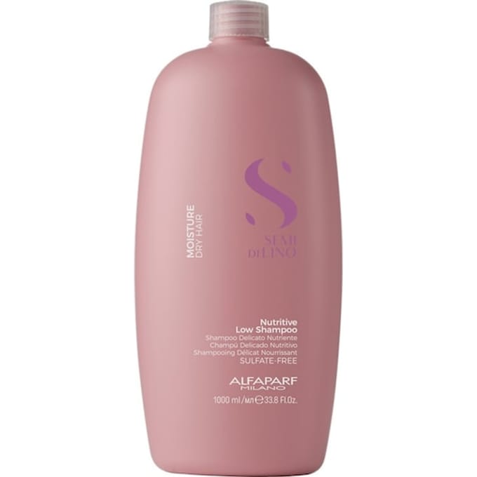Alfaparf Milano Semi di Lino Moisture Nutritive Low Shampoo Hydraterende shampoo Dames 1000 ml