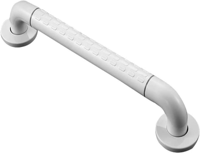 Badkamer handgreep - Veiligheidsbeugel steun - Ondersteuning in huis - Antislip grip - One Size - Zilverkleurig