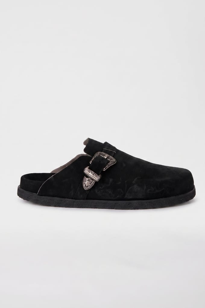 AllSaints Carlo Mule Black Taglia: 46 | Mocassini Outlet | Uomo | Nero