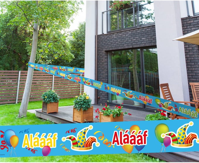 Folat - Markeerlint Alaaf blauw (15 meter)