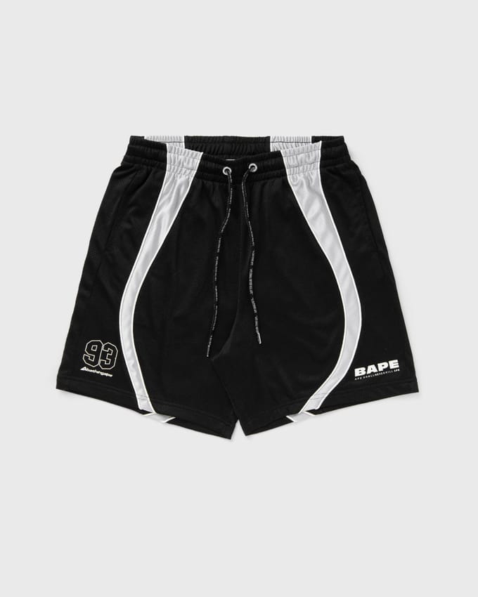 SOLID CAMO JACQUARD MULTILOGO RELAXED FIT SWEAT SHORTS
