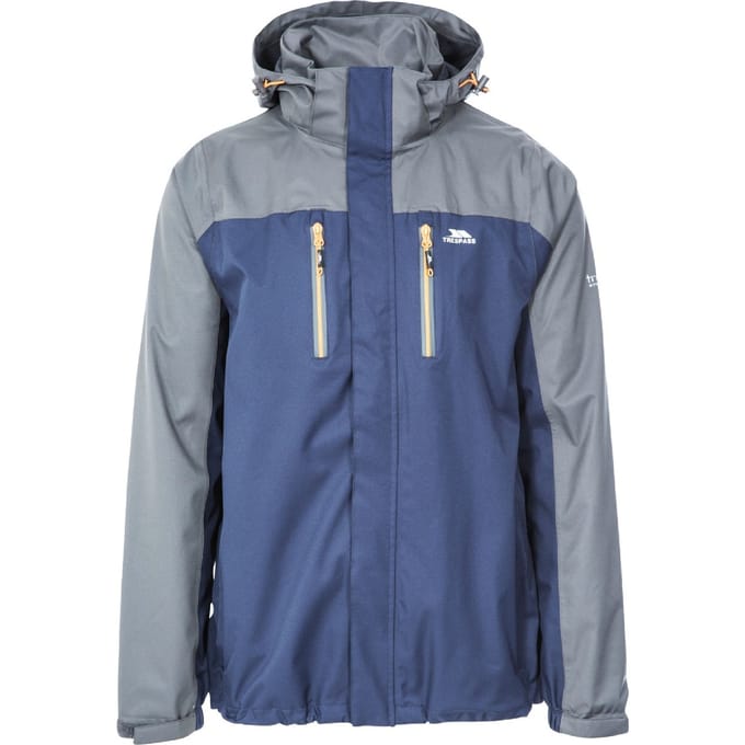 Trespass - Heren Wooster Waterdichte Jas (Navy)