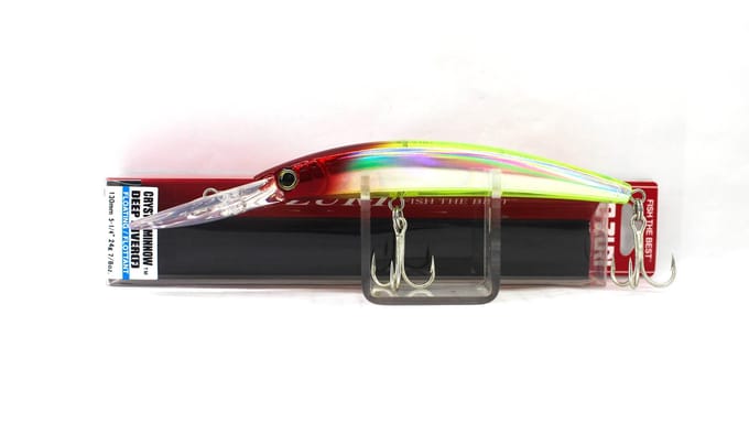 Yo Zuri Crystal Minnow DD 130 mm drijvend kunstaas R1136-HCR (2448) black