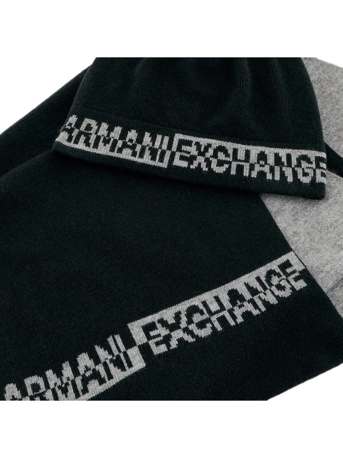 Armani Exchange herensjaal met kenmerkende stijl