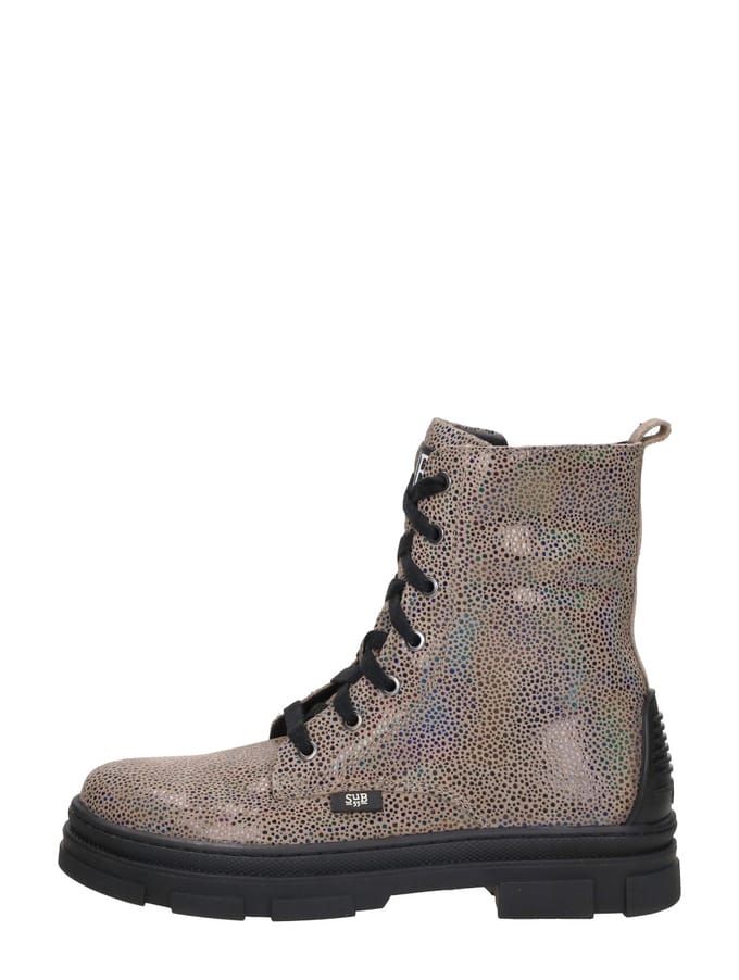 SUB55 Veterschoen hoog Veterschoen hoog - Beige - Maat 36