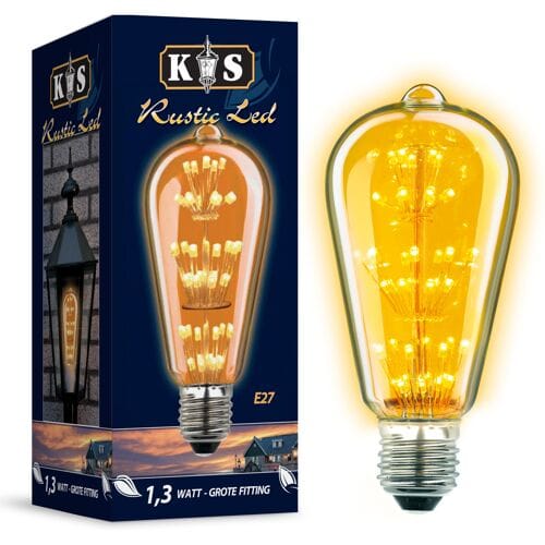KS Verlichting Rustic LED 1,3W