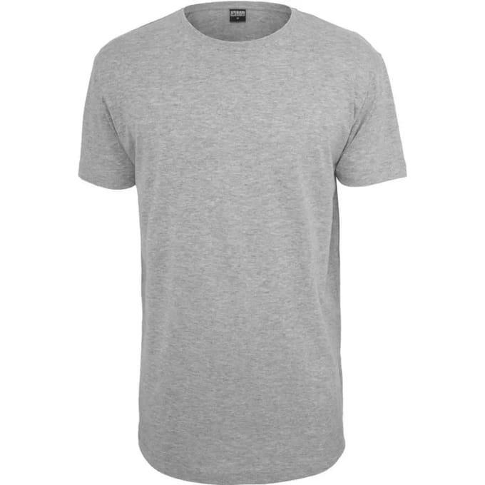 Urban Classics Shaped Long Tee TB638 Grey maat S