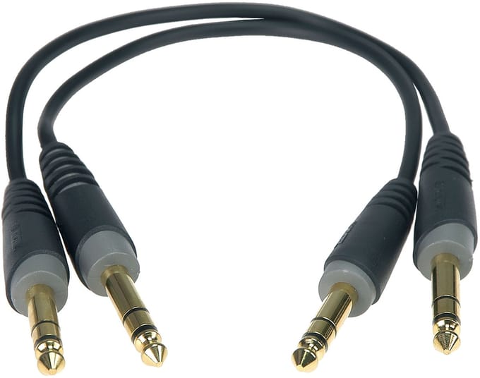Klotz AB-JJ0030 Patchkabel 0,3 m - Stereo patch kabel