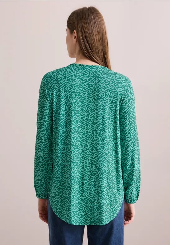 Bedrukte blouse