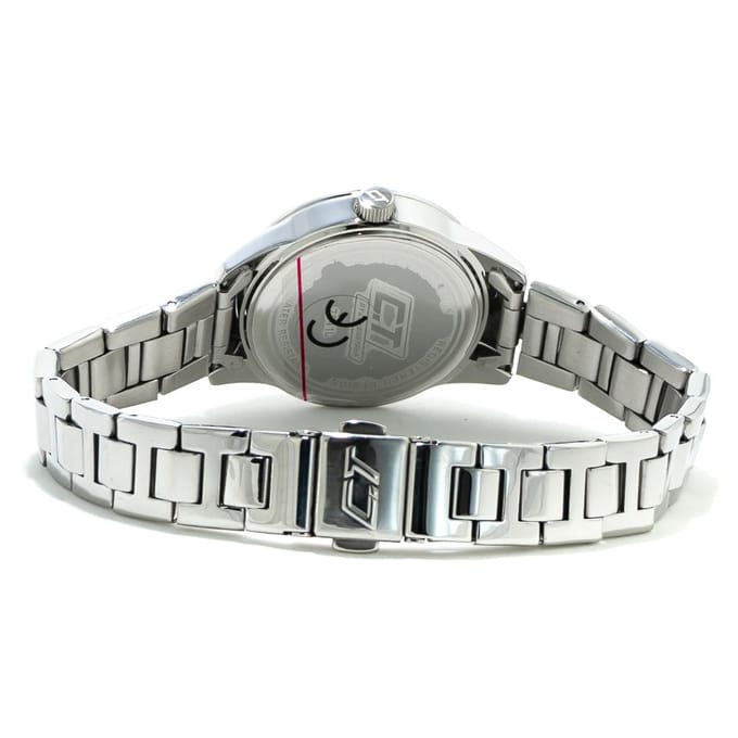 Horloge CHRONOTECH CC7041L-01M. Kwarcowy, Kolor niebieski. Kobieta. white