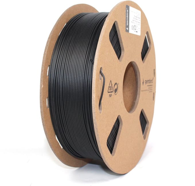 GEMBIRD - 3d printer filament - PLA - Carbon- 1.75 mm - 0.8kg (800g)