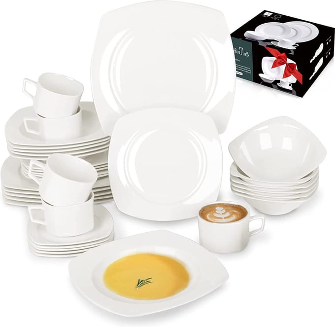 Serviesset duurzaam borden mokken kommen tableware set