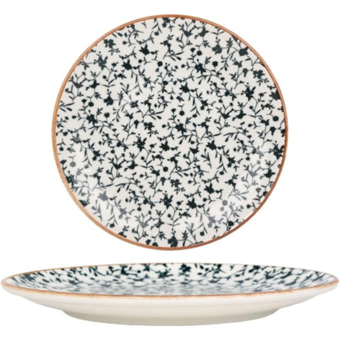 Bonna Dessertbord - Calif - Porselein - 23 cm - set van 6