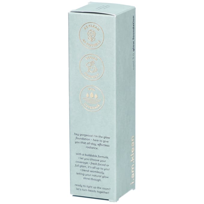 i.am.klean Liquid Glow Foundation Cool 3.0 28 Make-up