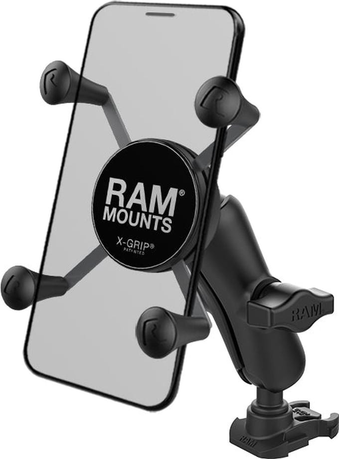 X-Grip® Telefoonhouder met Bal Adapter voor GoPro Bases