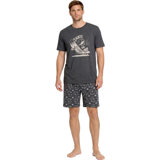 Heren Zomerse Katoenen Korte Pyjama's KL30000