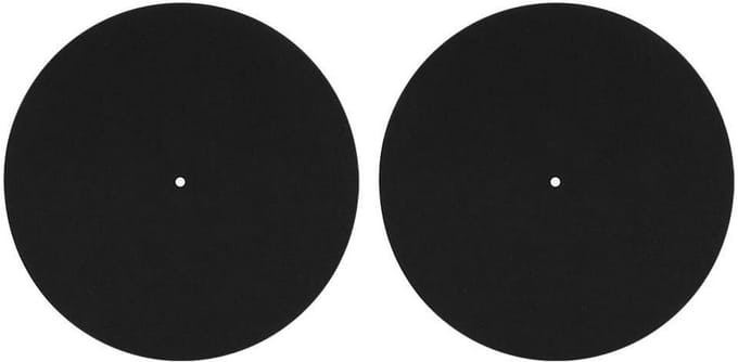 12 inch platenspelerpads antislipmat set voor optimale grip en bescherming