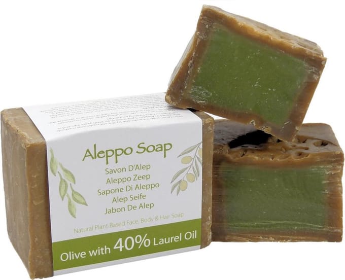 Groene Beer - Natuurlijk Traditionele Aleppo zeep met 40% Laurier olie