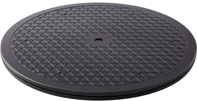 TOOLCRAFT Monitordraaischijf Hoogte: 2 cm (max) Zwart