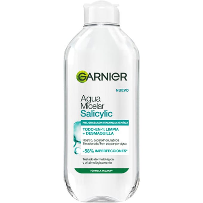 Skinactive Salicylzuur Micellair Water 400ml 400 ml