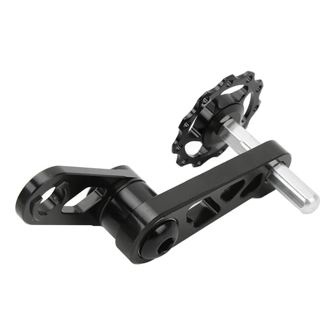 Single Speed Kettingspanner Aluminiumlegering Vouwfiets Kettingstabilisator Fietskettingspanner voor black