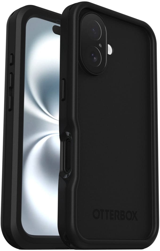 Otterbox Rugged Case hoesje geschikt voor iPhone 16 - Zwart - Kunststof