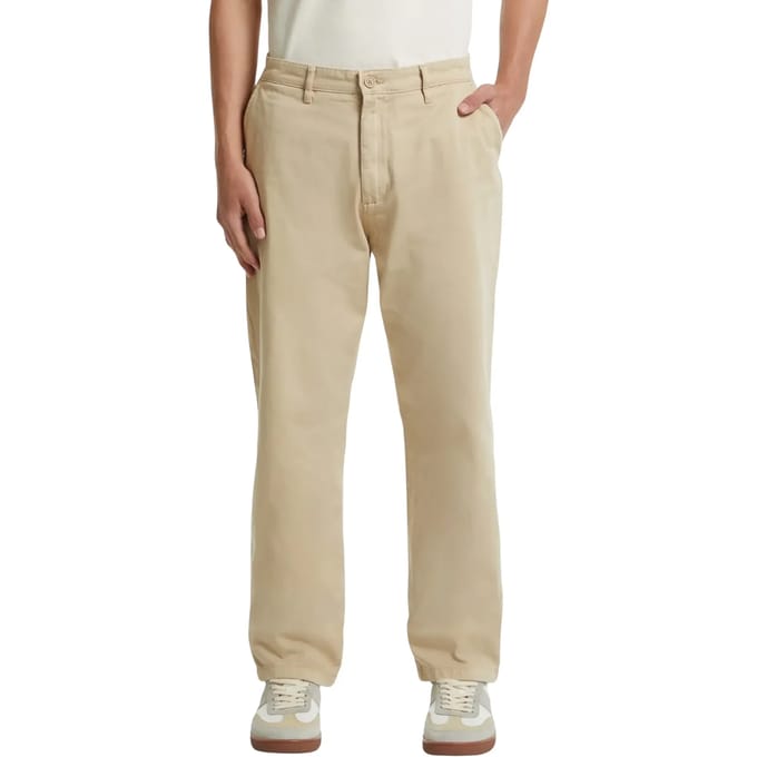 Guess Jeans Regular Fit Chino Broek Beige 30 / 34 Man