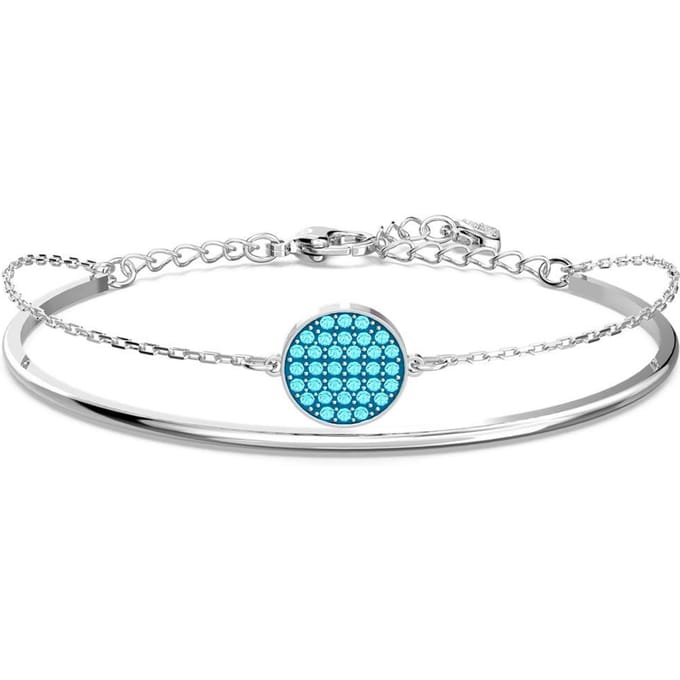 Swarovski Ginger Armband Damesarmbanden Blauw 5642950 M white