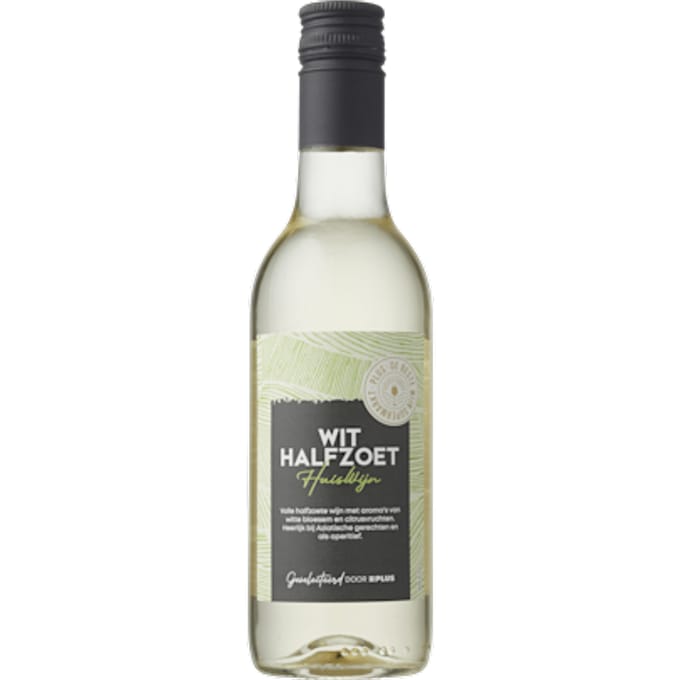 Huiswijn Wit halfzoet