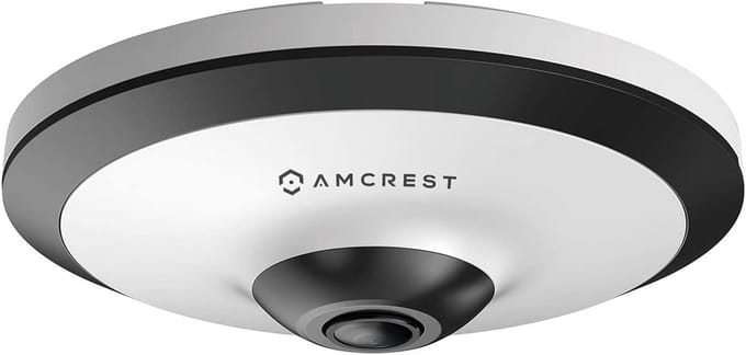 Panoramische Camera - Dome Camera - Beveiliging Binnen - 360 Graden Beeld - 5 Megapixel - Wit