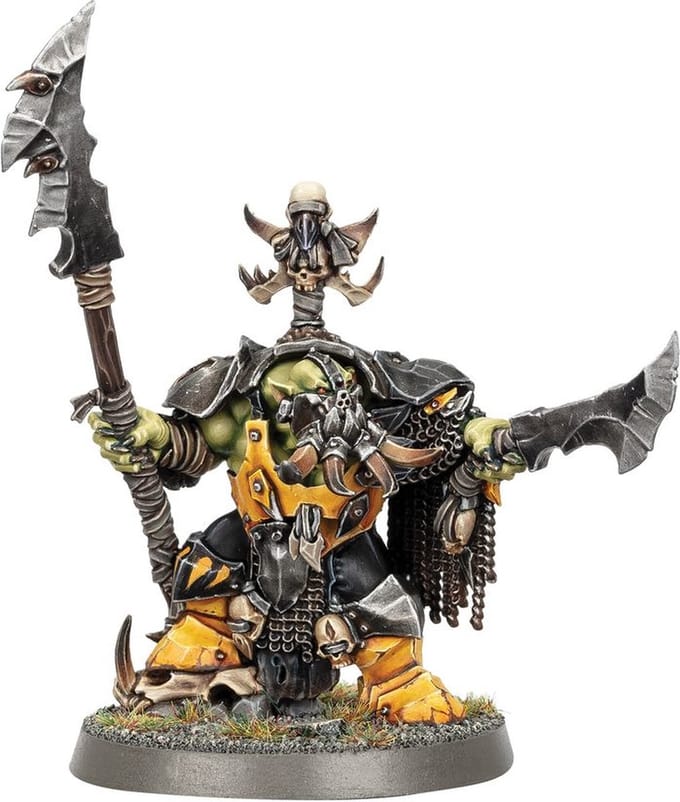 Orruk Warclans Ardboy Big Boss