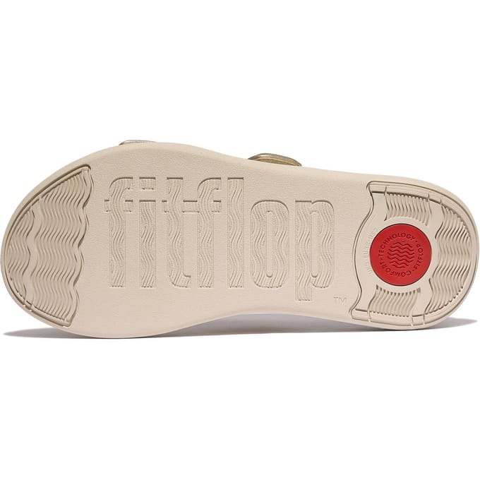 Fitflop -Dames - goud - slippers & muiltjes - maat 41