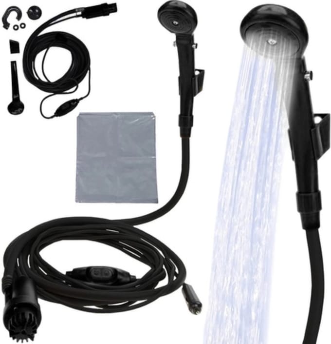 Trizand Draagbare Toeristische Douche: Ideaal voor Camping en Outdoor
