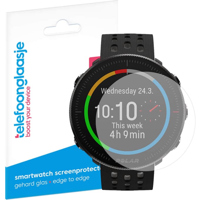 Polar Vantage M2 screenprotector gehard glas